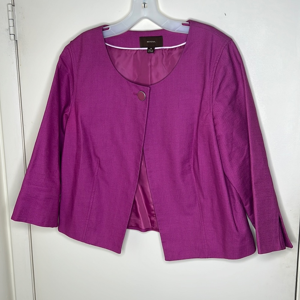 Purple Linen Jacket (M)